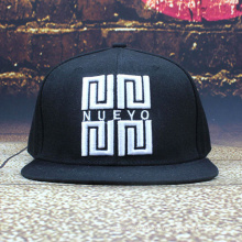 Tampas do Snapback da borda da curva do bordado 3D